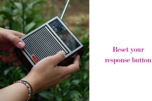 Reset your response button